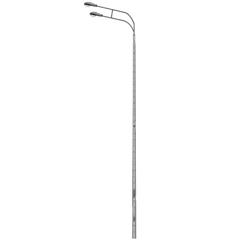 Опора освещения несиловая граненая фланцевая МК-9Г Ст3сп5 75х196х9 мм в Иркутске

