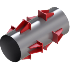 Опора неподвижная лобовая четырехупорная Т5.09 426 мм Серия 4.903-10 Выпуск 4