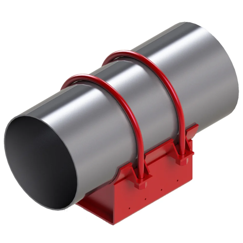 Опора неподвижная хомутовая Т12.17 159х150 мм Серия 4.903-10 Выпуск 4