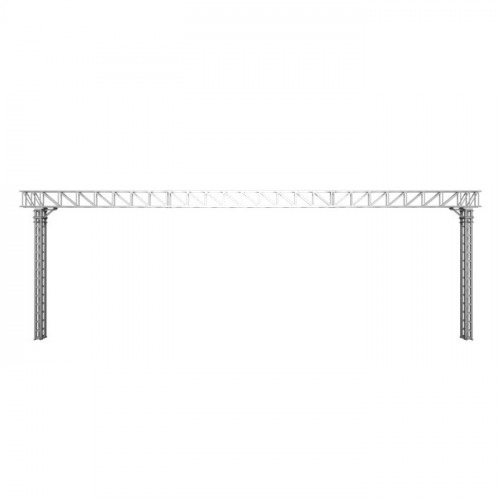 Опоры контактной сети Ж/Д из гнутого швеллера МГП2-12-120C(К) С345 12000х540х200 мм 536 кг