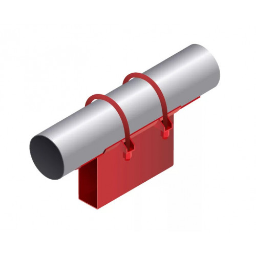 Опора неподвижная приварная корпусная для тепловых сетей исп. Б22 / БС22 ВСт3 1420х500х340х150 мм ОСТ 36-146-88 51,3 кг