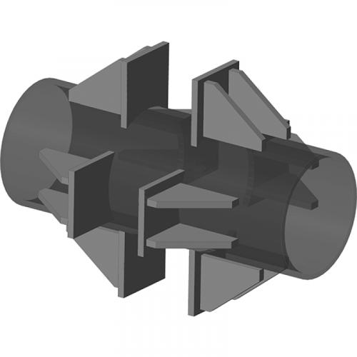 Опора неподвижная четырехупорная для тепловых сетей ТС-661.00.00 159х90х112х320 мм Серия 5.903-13 выпуск 7-95 13,2 кг